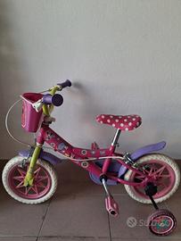 bicicletta bambina minnie 12"