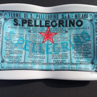 Posacenere San Pellegrino acqua vintage