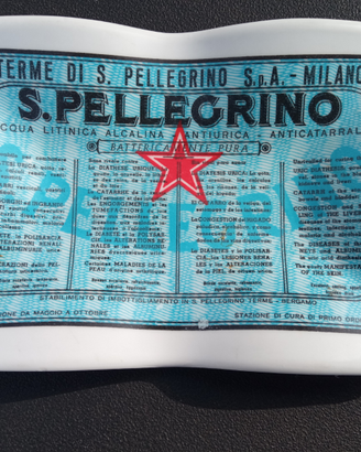 Posacenere San Pellegrino acqua vintage