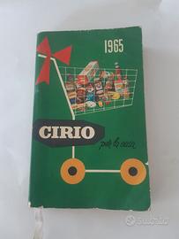 ricettario cirio 1965