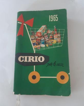 ricettario cirio 1965
