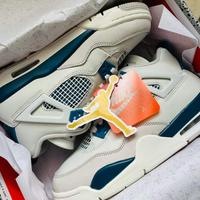 Scarpe Air Jordan 4 Military Blu