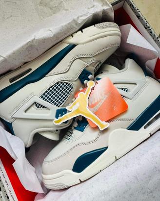 Scarpe Air Jordan 4 Military Blu