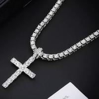 Collana in moissanite