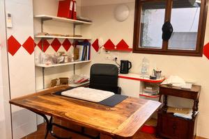 Postazione ufficio tranquillo in condivisione