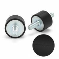 Supporti antivibranti M8 30x20 – Gomma + Acciaio 