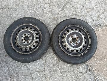 4 gomme estive come nuove 155 70 R13