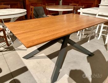 NUOVO TAVOLO Cm. 160x90 H75 ROVERE MASSELLO