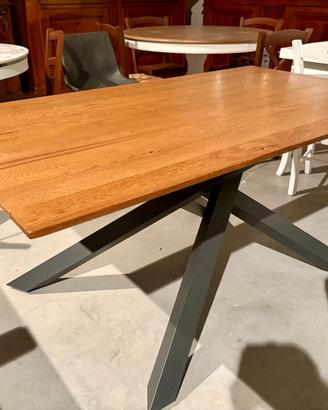 NUOVO TAVOLO Cm. 160x90 H75 ROVERE MASSELLO