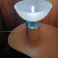 lampada da tavolo in ceramica porcellana 