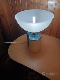 lampada da tavolo in ceramica porcellana 