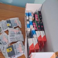 19 Cartucce Brother LC 123 - 125xl miste compat.