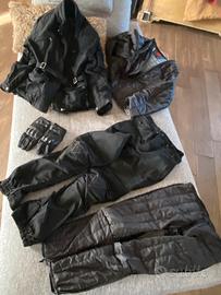 Completo moto Dainese donna protezioni e guanti