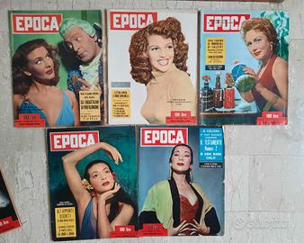 EPOCA 1954 Rita HAYWORTH Nadia GRAY Gilda MARINO 