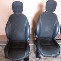 Tappezzeria in stoffa e pelle lancia ypsilon