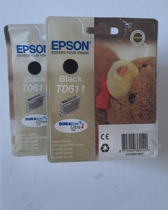 Cartuccia EPSON T0611 Black