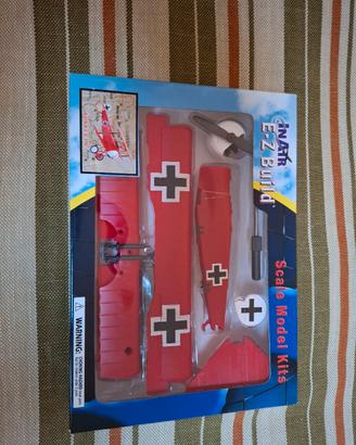 modellono aereo FOKKER DR 1 (batone rosso)