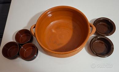 Tegame in terracotta 26 dm diametro