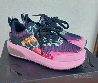 Sneakers Replay modello "Flow-Deans" Rosa/metalliz