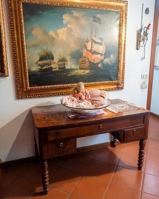 Consolle antica / Tavolo con cassetti