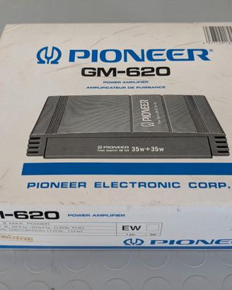 Amplificatore Pioneer GM-620, 35W per canale