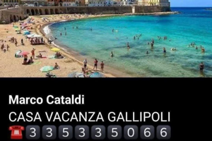 15 posti letto 3 bagni maxi casa a gallipoli