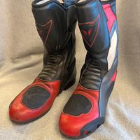 Stivali pelle moto misura 42 Dainese