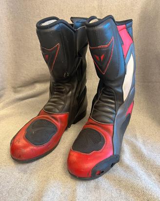 Stivali pelle moto misura 42 Dainese