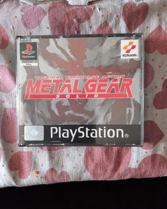 Disco PlayStation 1 Metal Gear solid