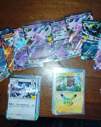 Carte pokemon 30th anniversario