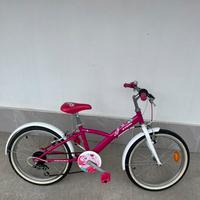 Bici MTB Btwin bambina con cambio ruota 20 nuova