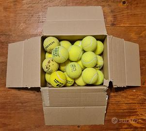 20 palline di marca da tennis usate ma buone