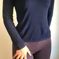 Pull girocollo Filo di cotone Promod Blu 