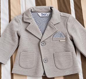 Giacchina elegante neonato Mayoral grigia