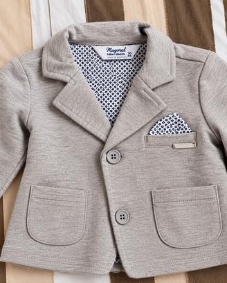 Giacchina elegante neonato Mayoral grigia