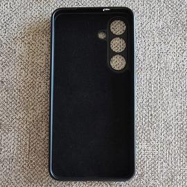 Cover silicone per Samsung S25 colore nero