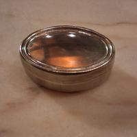 Elegante portapillole vintage Silver Plated