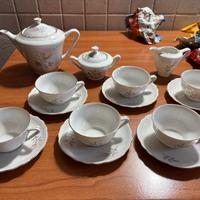 Servizio da té in porcellana Durken