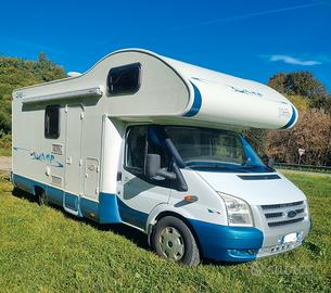 MANSARDATO USATO BLUCAMP SKY 50 CASTELLO POSTERIOR