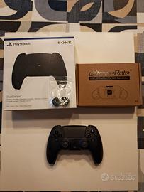 Dualsense PS5 Nero con Kit ExtremeRate  BDM-020