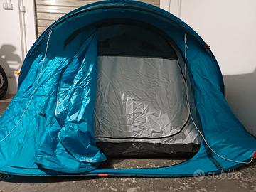 Tenda campeggio quechua 2 secods 3 posti