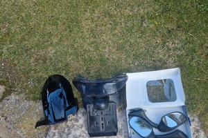 specchietti parafango maniglie porta targha marmit