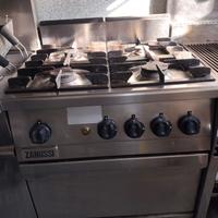 FORNO 4 FUOCHI "ZANUSSI" CON FORNO INTEGRATO