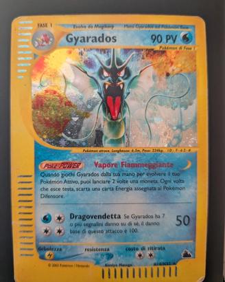 Gyarados H10 H32 Holo Skyridge 
