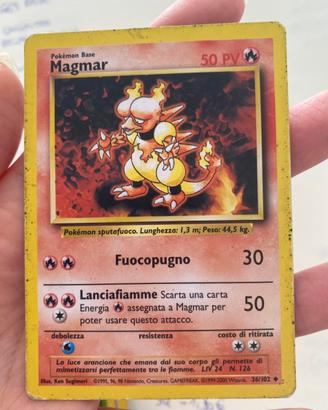 Carta Pokemon Set base 1999 - 36/102