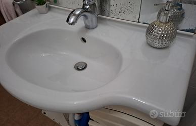 Lavabo per mobile bagno 82 cm