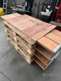 casse di legno pieghevoli