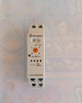 Temporizzatore luce scale Finder Tipo 14.01  S28