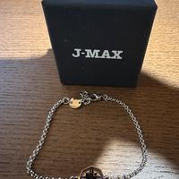 Bracciale uomo J-MAX con rosa dei venti