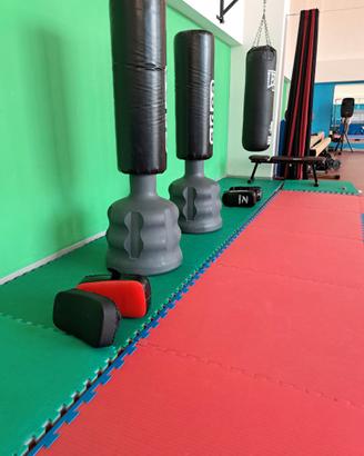 Sacchi e pao per kick/boxe